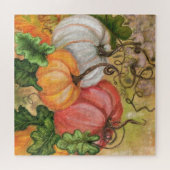 Pumpkins - Aquarellkunst - Puzzle (Horizontal)
