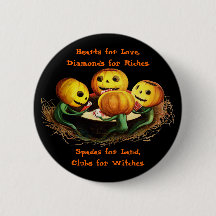 Pumpkins auf der Halloween-Karte