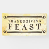 Pumpkins Autumn Fall Harvest Pattern Banner (Horizontal)