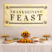 Pumpkins Autumn Fall Harvest Pattern Banner