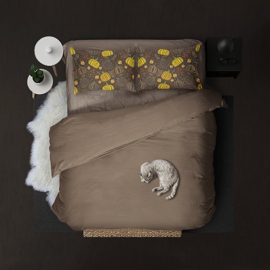 Pumpkins Autumn Fall Harvest Pattern Kissenbezug