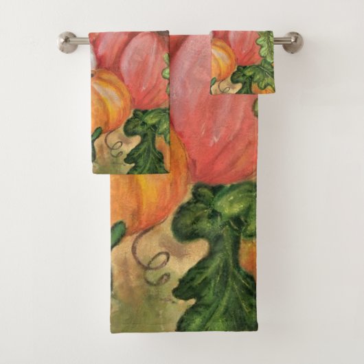 Pumpkins Badetuch-Set Badhandtuch Set (Insitu)