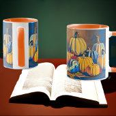 Pumpkins Bitte Herbstfarben Zuhause Akzent Party S Tasse