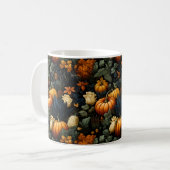 Pumpkins Blumenkunst Tasse (Vorderseite Links)