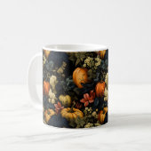 Pumpkins Blumenkunst Tasse (Vorderseite Links)