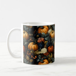 Pumpkins Blumenkunst Tasse