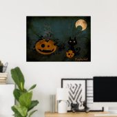 Pumpkins&Cat Poster (Heimbüro)