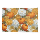 Pumpkins & Chrysanthemas Fall Design Kissenbezug (Rückseite)