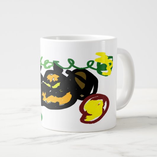 Pumpkins cool Jumbo-Tasse (Vorderseite Rechts)