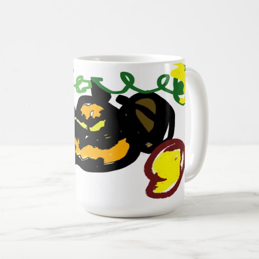 Pumpkins cool kaffeetasse (VorderseiteRechts)