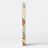 Pumpkins: Erntedank nahtlos Muster. Case-Mate iPhone Hülle (Rückseite / Links)