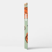 Pumpkins: Erntedank nahtlos Muster. Case-Mate iPhone Hülle (Rückseite / Rechts)