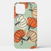 Pumpkins: Erntedank nahtlos Muster. Case-Mate iPhone Hülle (Rückseite)