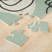 Pumpkins: Erntedank nahtlos Muster. Puzzle (Seite)