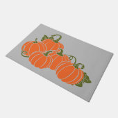 Pumpkins Fall Fußmatte (Schrägansicht)