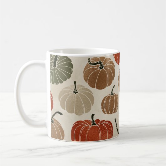 Pumpkins Fall Kaffeetasse (Links)