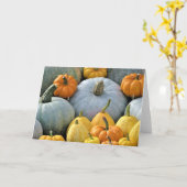 Pumpkins Faltkarte Karte (Gelbe Blume)