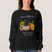 Pumpkins Farm Name Fall Saison Sweatshirt (Vorderseite)