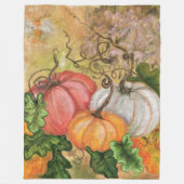 Pumpkins Fleece Blanket (Vorderseite)