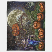 Pumpkins Fleece Blanket (Vorderseite)