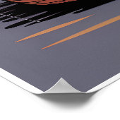 Pumpkins For Sale & Caffeine Ghost & Cat V2 Poster (Ecke)