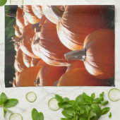 Pumpkins Foto für Herbst, Halloween oder Erntedank Handtuch (Gefaltet)