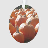 Pumpkins Foto für Herbst, Halloween oder Erntedank Ornament (Vorderseite)