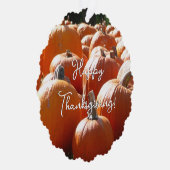 Pumpkins Foto für Herbst, Halloween oder Erntedank Ornament Karte (Rechts)