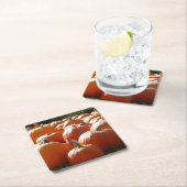 Pumpkins Foto für Herbst, Halloween oder Erntedank Rechteckiger Pappuntersetzer (Vor Ort)