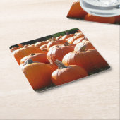 Pumpkins Foto für Herbst, Halloween oder Erntedank Rechteckiger Pappuntersetzer (angewinkelt)