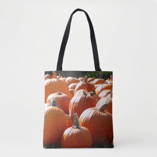 Pumpkins Foto für Herbst, Halloween oder Erntedank Tasche (Vorderseite)