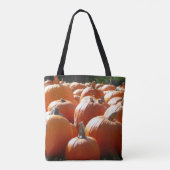 Pumpkins Foto für Herbst, Halloween oder Erntedank Tasche (Rückseite)