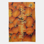 Pumpkins Galore auf einem Geschirrtuch (Vertikal)