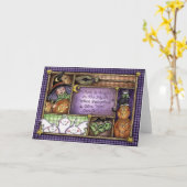 Pumpkins Glow - Grußkarte Karte (Gelbe Blume)