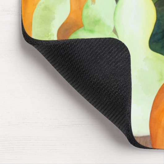 Pumpkins & Gourds Fall Mousepad (Ecke)