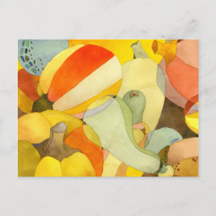 Pumpkins & Gourds Küche Rezept Postkarte