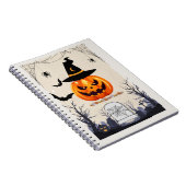 Pumpkins & Grabsteine: Ein Halloween-Notebook Notizblock (Rechte Seite)