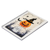 Pumpkins & Grabsteine: Ein Halloween-Notebook Notizblock (Linke Seite)