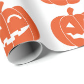 Pumpkins Grimace Geschenkpapier (Rolleneckpunkt)