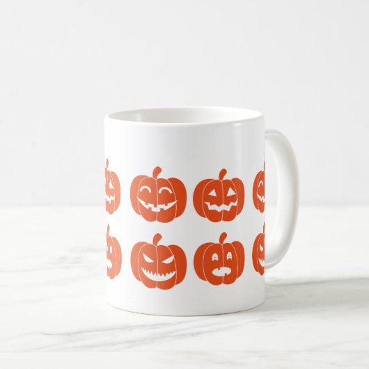 Pumpkins Grimace Kaffeetasse (VorderseiteRechts)