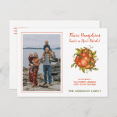 Pumpkins haben neues Patch-Foto Wir haben neue Zuh Ankündigungspostkarte (Vorne/Hinten)