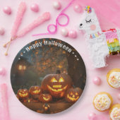 Pumpkins Halloween Family Collection Pappteller (Party)