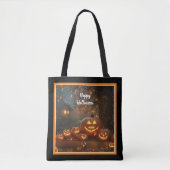 Pumpkins Halloween Family Collection Tasche (Vorderseite)