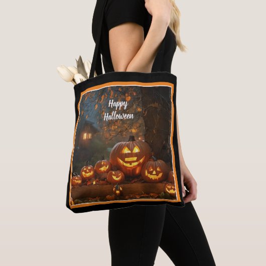 Pumpkins Halloween Family Collection Tasche (Von Nahem)