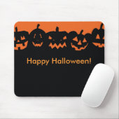 Pumpkins Halloween Feiertage Feierliche Maus Pad Mousepad (Mit Mouse)