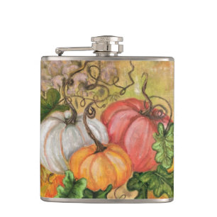 Pumpkins Halloween Flask Flachmann