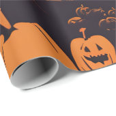 Pumpkins halloween geschenkpapier (Rolleneckpunkt)