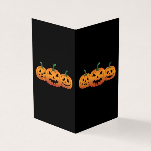Pumpkins Halloween Kürbislaterne Spooky (Vorderseite)