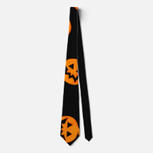 Pumpkins Halloween Neck Tie