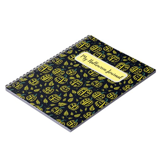 Pumpkins Halloween Notizblock (Linke Seite)